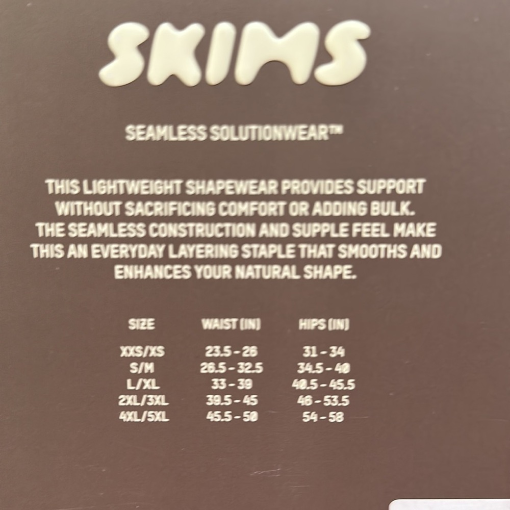 Brand new in box, never opened. Skims shapewear color neon orchid. L/XL - Picture 6 of 7